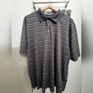 Champion Polo Golf Shirt XXL Gray